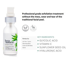 Load image into Gallery viewer, InstaNatural, Glycolic Peel, 1 fl oz (30 ml)