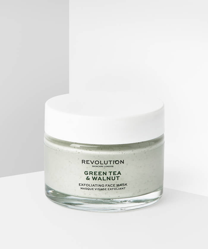 REVOLUTION SKINCARE
GREEN TEA AND WALNUT EXFOLIATING FACE MASK REVOLUTION SKINCARE
GREEN TEA AND WALNUT EXFOLIATING FACE MASK