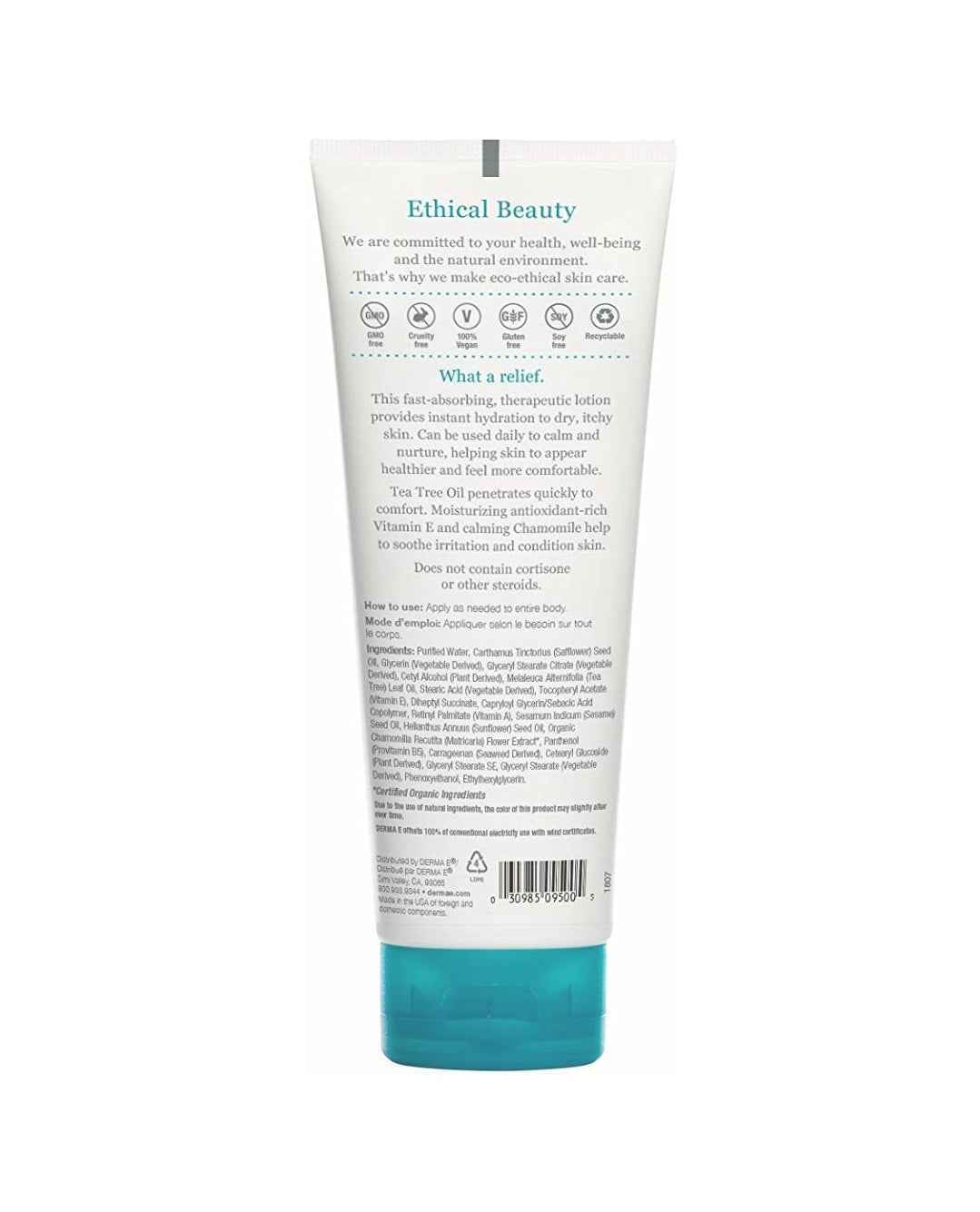 DERMA E Soothing Relief Lotion, Dry Skin Moisturizer, 8 oz DERMA E Soothing Relief Lotion, Dry Skin Moisturizer, 8 oz