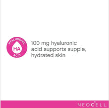 Load image into Gallery viewer, NeoCell Hyaluronic Acid, Daily Hydration for Skin Hydration &amp; Suppleness,100mg 60 Capsules