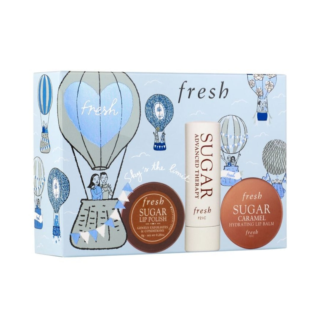 FRESH
Sweet as Sugar Lip Kit( 8g, 2.2g, 2g ) FRESH
Sweet as Sugar Lip Kit( 8g, 2.2g, 2g )