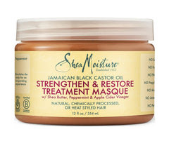 Jamaican Black Castor Oil, Strengthen & Restore Treatment Masque, 12 oz (340 g)