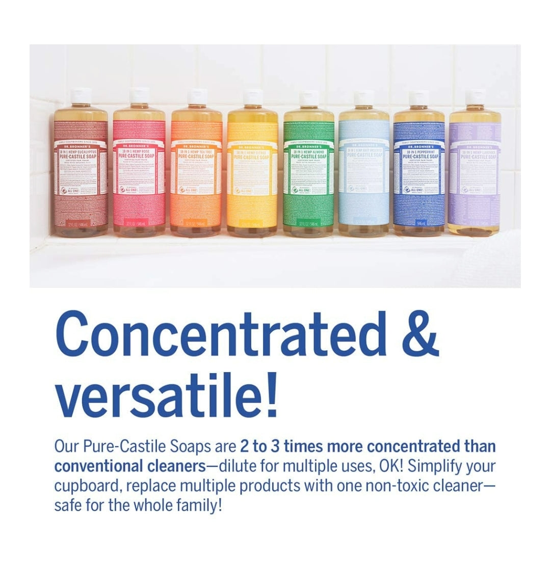 Dr. Bronner's - Pure-Castile Liquid Soap Dr. Bronner's - Pure-Castile Liquid Soap