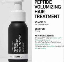 Load image into Gallery viewer, THE INKEY LIST

Peptide Volumizing Hair Treatment( 100ml )