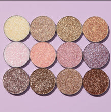 Load image into Gallery viewer, Star studded pressed glitter palette