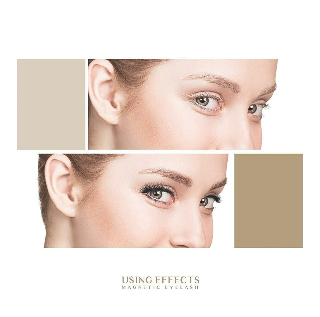 Vassoul Dual Magnetic Eyelashes, Natural Half Lash, 0.2mm Ultra Thin Magnet, Light weight Reusable 3D Eyelashes with Applicator Vassoul Dual Magnetic Eyelashes, Natural Half Lash, 0.2mm Ultra Thin Magnet, Light weight Reusable 3D Eyelashes with Applicator