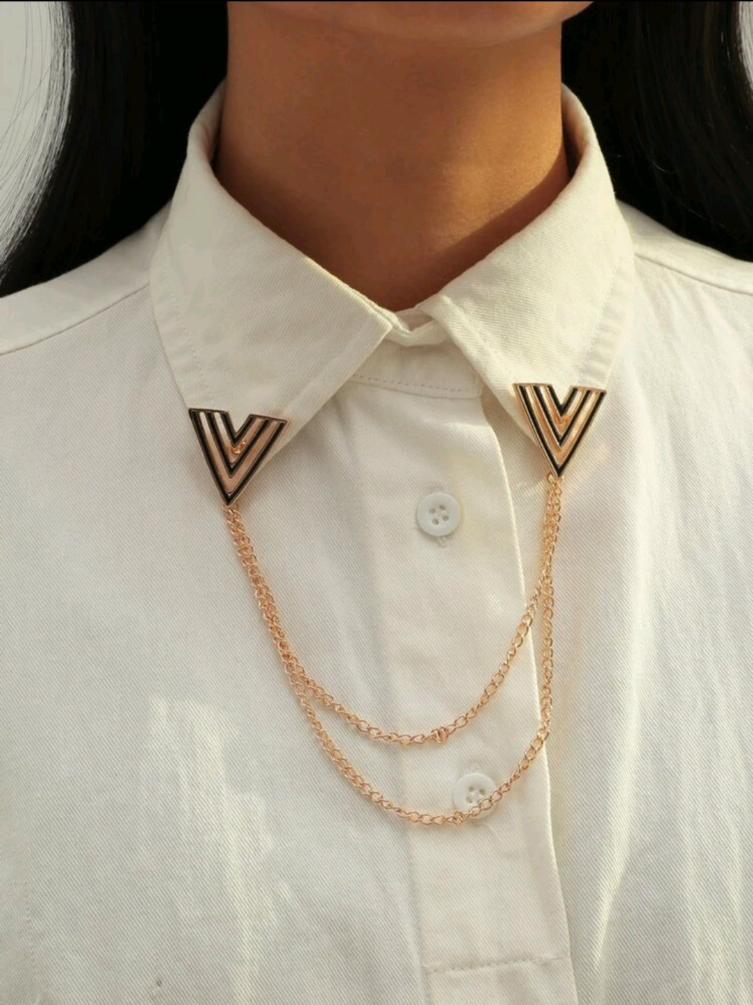 Letter Design Collar Chain Letter Design Collar Chain