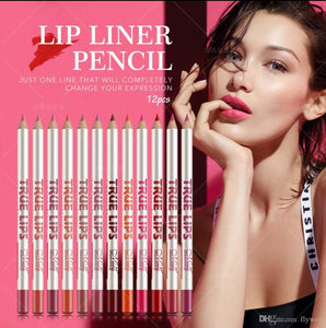 M.n MENOW Brand Make Up True Lips 12Color Lip Liner Pencil Waterproof Professional Lip Liner 