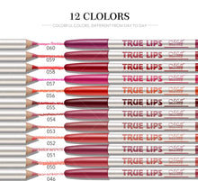 Load image into Gallery viewer, M.n MENOW Brand Make Up True Lips 12Color Lip Liner Pencil Waterproof Professional Lip Liner 
