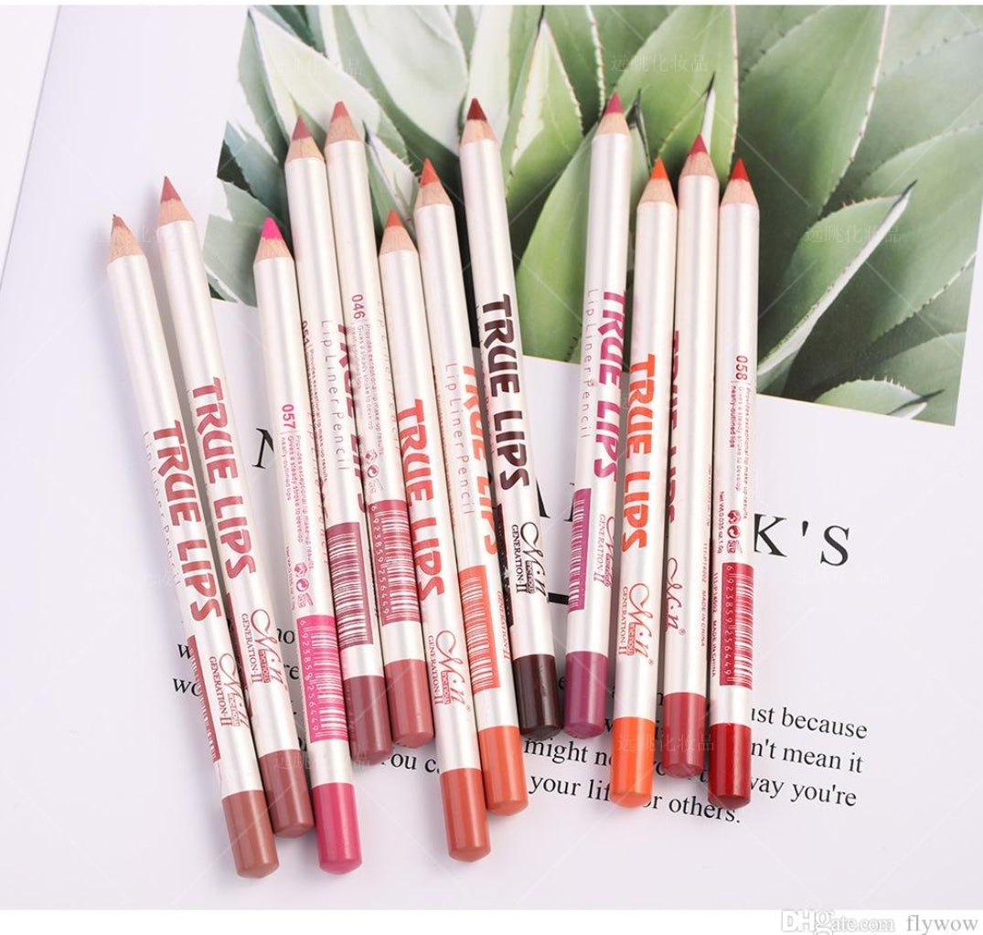 M.n MENOW Brand Make Up True Lips 12Color Lip Liner Pencil Waterproof Professional Lip Liner M.n MENOW Brand Make Up True Lips 12Color Lip Liner Pencil Waterproof Professional Lip Liner