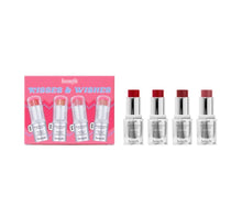 Load image into Gallery viewer, BENEFIT

Kisses &amp; Wishes Moisturising Pigmented Lip Balm Gift Set( 4 x 1.5g )