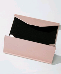 Foldable Glasses Sunglasses Case, PU Portable Eyeglass Case for Men Women