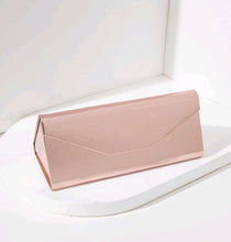 Load image into Gallery viewer, Foldable Glasses Sunglasses Case, PU Portable Eyeglass Case for Men Women