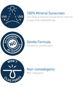 CeraVe Tinted Sunscreen with SPF 30 | Hydrating Mineral Sunscreen With Zinc Oxide & Titanium Dioxide | Sheer Tint for Healthy Glow 