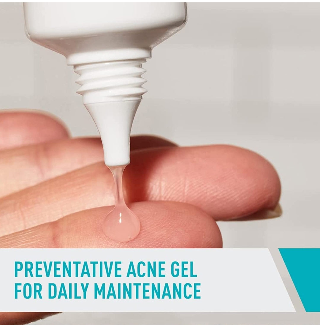 Salicylic Acid Acne Treatment with Glycolic Acid and Lactic Acid | AHA/BHA Acne Gel for Face to Control and Clear Breakouts |1.35 Ounce Salicylic Acid Acne Treatment with Glycolic Acid and Lactic Acid | AHA/BHA Acne Gel for Face to Control and Clear Breakouts |1.35 Ounce