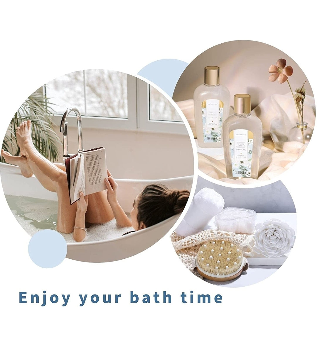 Spa Gift Baskets, Spa Luxetique Spa Gifts for Women, 15pcs Spa Gift Set Includes Bath Bombs, Essential Oil, Hand Cream, Bath Salt and Luxury Tote Bag, Mother's Day Gift for Mom Spa Gift Baskets, Spa Luxetique Spa Gifts for Women, 15pcs Spa Gift Set Includes Bath Bombs, Essential Oil, Hand Cream, Bath Salt and Luxury Tote Bag, Mother's Day Gift for Mom