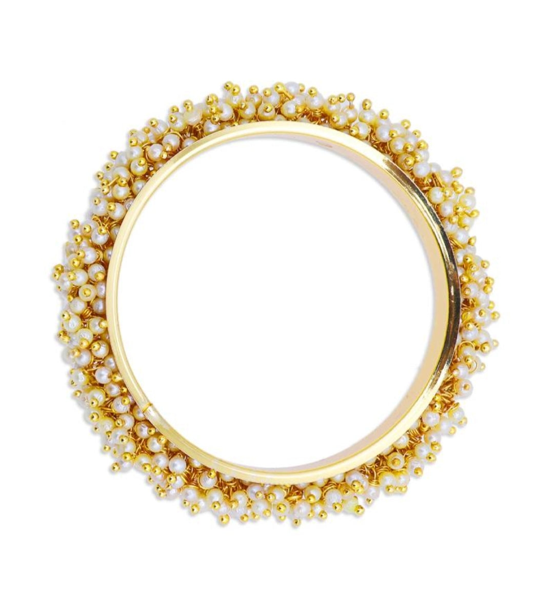 Gold Pearl Bangles. Gold Pearl Bangles.