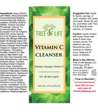 Load image into Gallery viewer, Tree of Life Vitamin C Complete Regimen | Includes Cleanser, Toner, Serum, Face Cream and Eye Gel