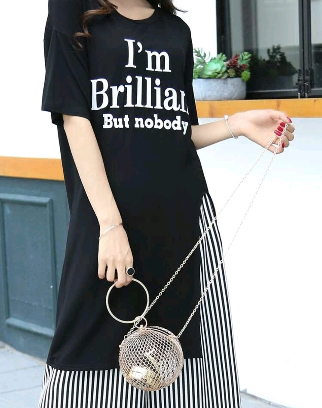 Premium metallic circle bag. Premium metallic circle bag.