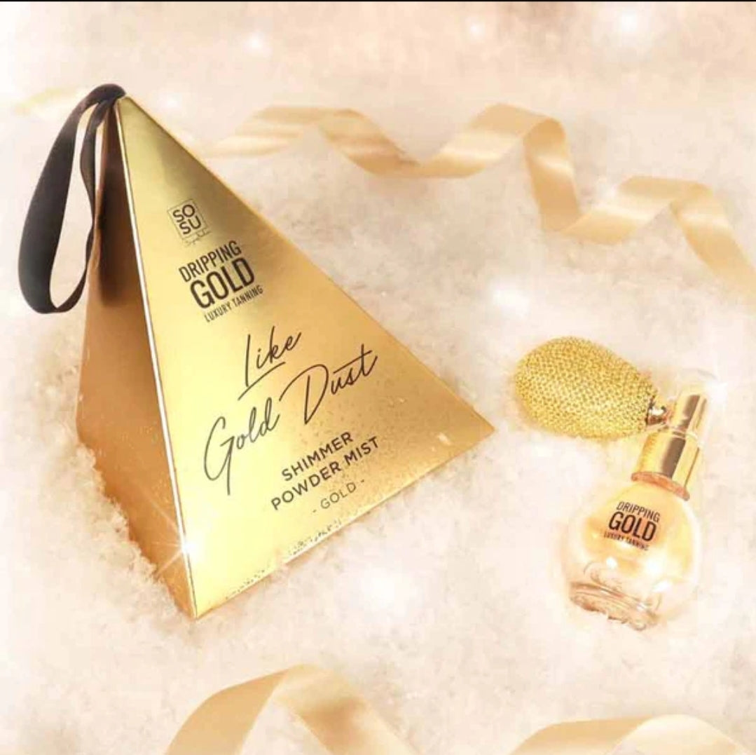 SOSU By Suzanne Jackson Dripping Gold Like Gold Dust Shimmer Powder Mist SOSU By Suzanne Jackson Dripping Gold Like Gold Dust Shimmer Powder Mist