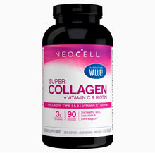 Load image into Gallery viewer, NeoCell Super Collagen + Vitamin C &amp; Biotin, Dietary Supplement, Package May Vary, White, 270 Count