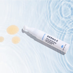 DERMA E Ultra Hydrating Lip Plumping Treatment – Advanced Lip Plumper for Enhanced Fullness and Natural Color – Lip Moisturizer with Hyaluronic Acid, Cinnamon and Jojoba Oil, 0.34 Fl Oz