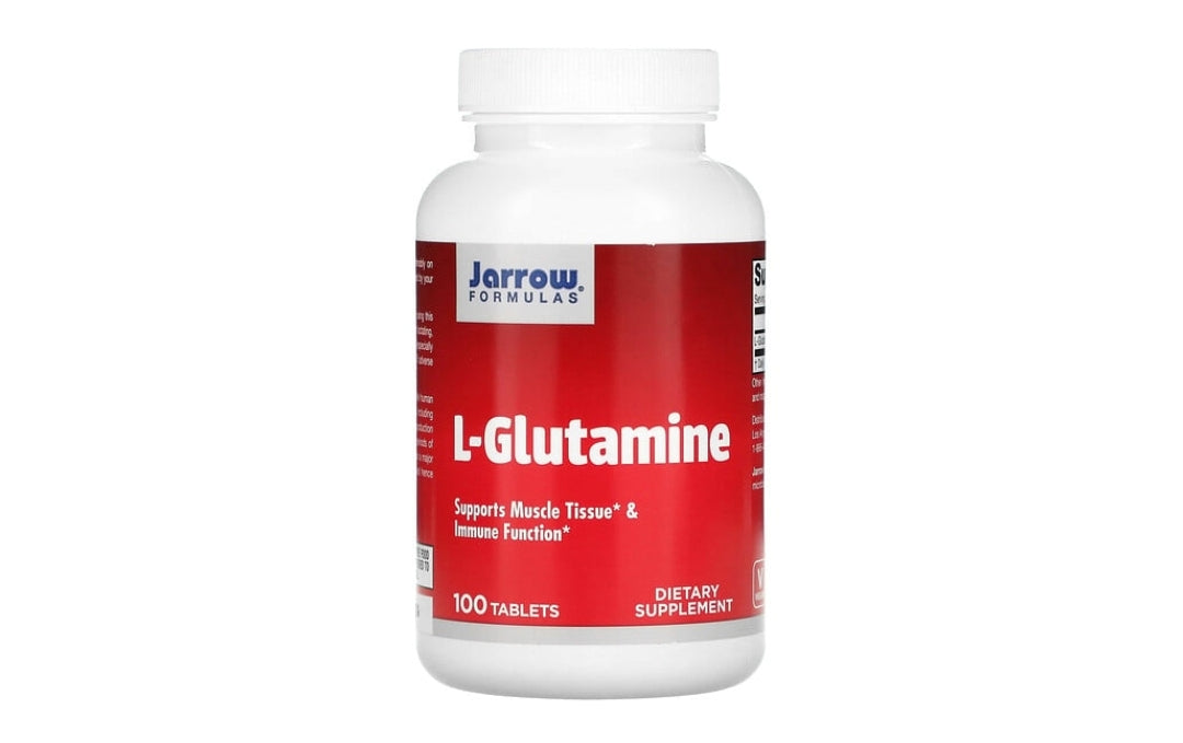 Jarrow Formula L-Glutamine, 100 Tablets