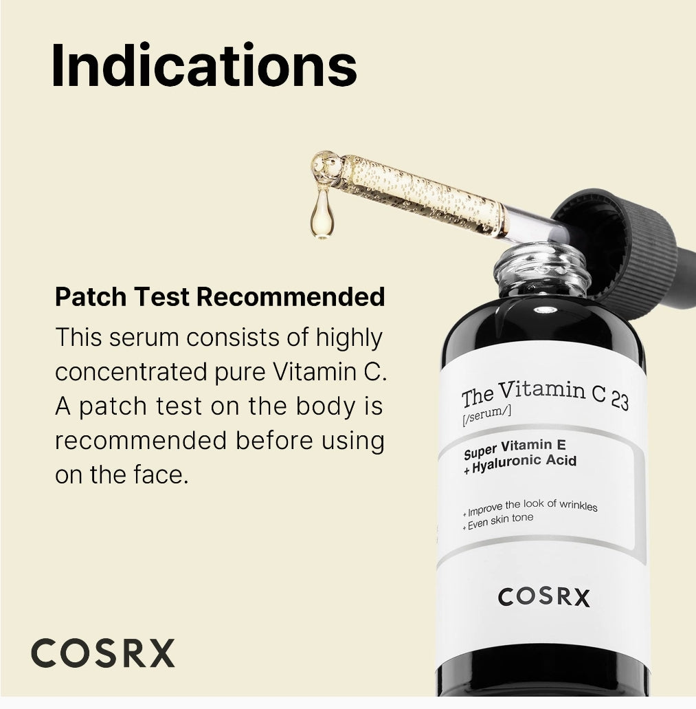 COSRX Vitamin C 23% Serum with Vitamin E & Hyaluronic Acid COSRX Vitamin C 23% Serum with Vitamin E & Hyaluronic Acid