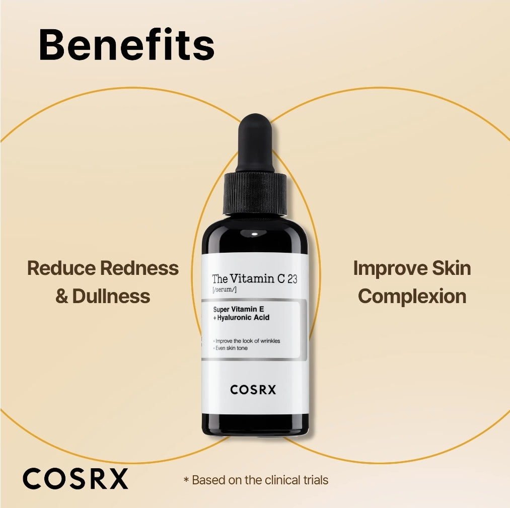COSRX Vitamin C 23% Serum with Vitamin E & Hyaluronic Acid COSRX Vitamin C 23% Serum with Vitamin E & Hyaluronic Acid