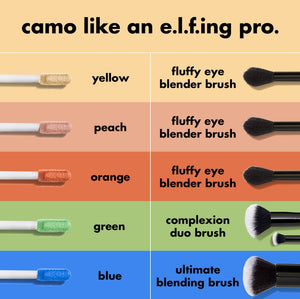 e.l.f. Camo Color Corrector, Hydrating & Long-Lasting Color Corrector For Camouflaging Discoloration, Dullness & Redness, Vegan & Cruelty-Free,