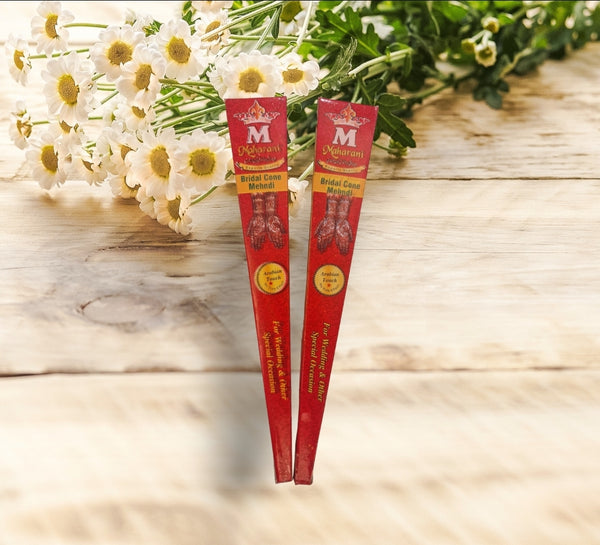 Maharani bridal 100% Natural henna cone – Nature & Pure - Qatar