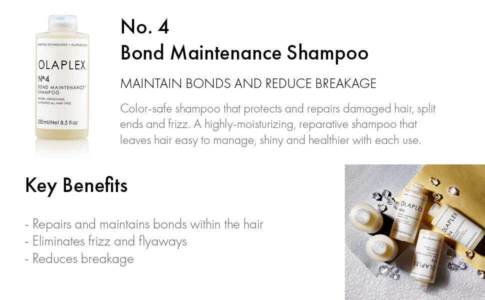 OLAPLEX

No 4 Bond Maintenance Shampoo( 250ml
