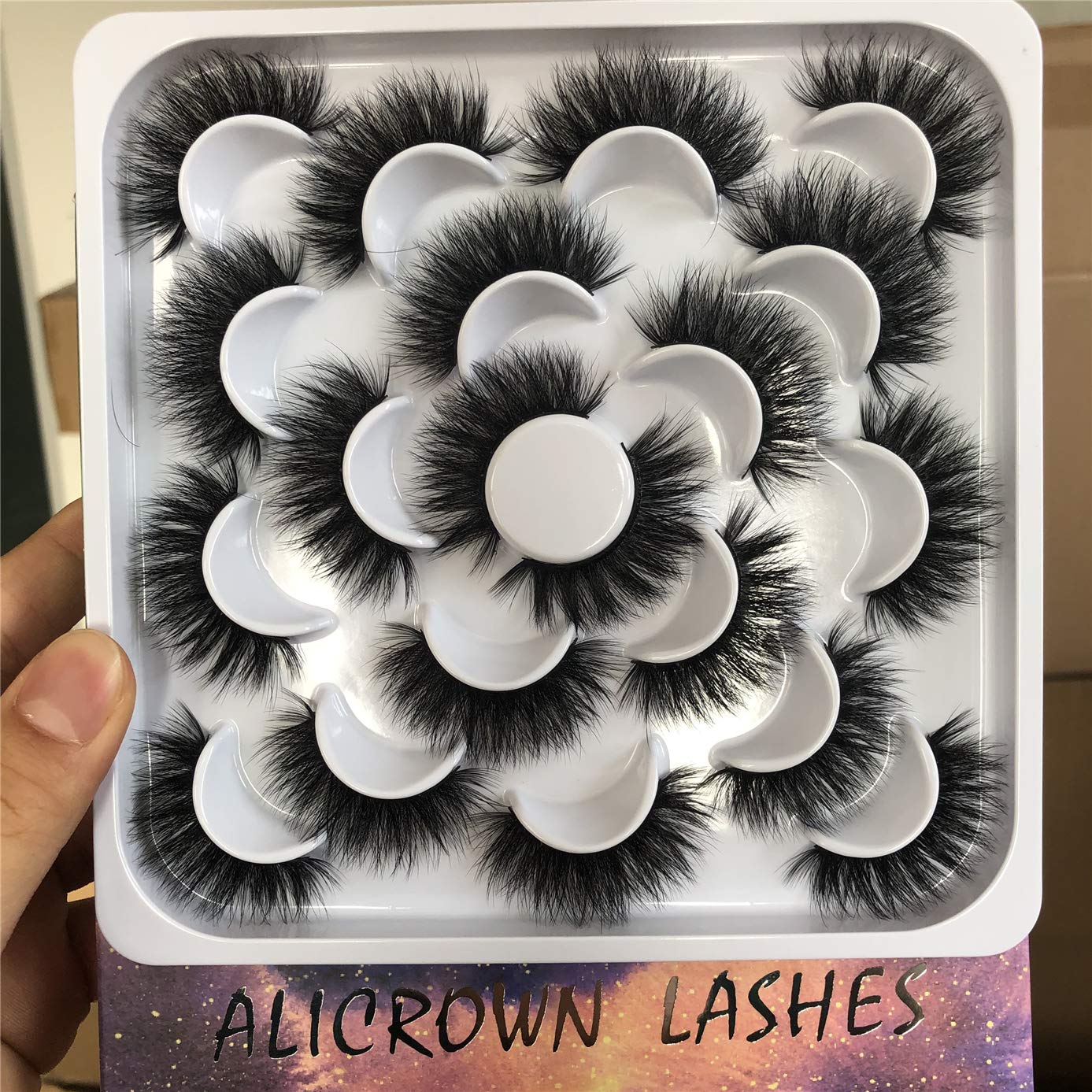 ALICROWN Fluffy Mink Lashes, ALICROWN Fluffy Mink Lashes,