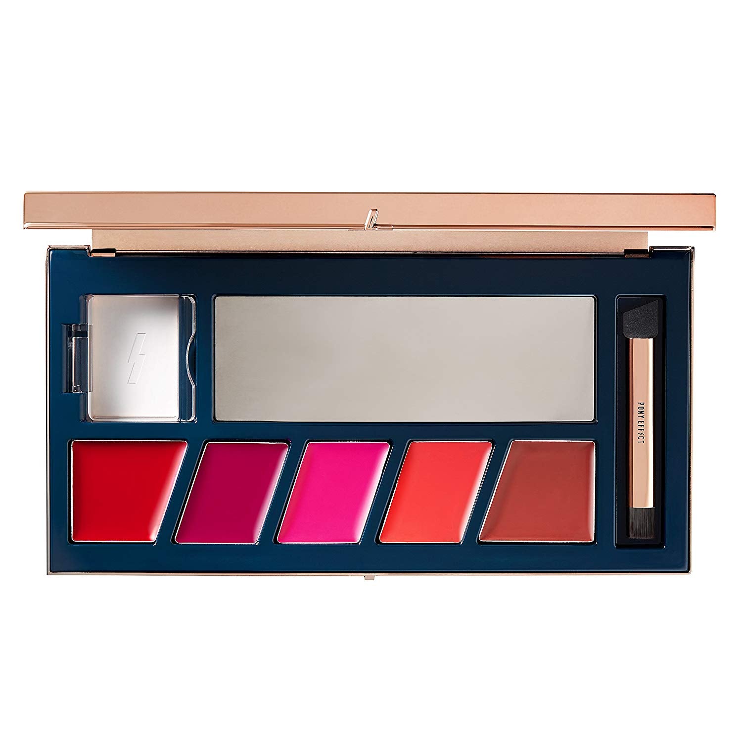 PONY EFFECT Customizing Lip Palette 11g, 0.38 Ounces, Lip color, Lip makeup, 10 Color Create Customizing Colors, With Dual Lip Brush PONY EFFECT Customizing Lip Palette 11g, 0.38 Ounces, Lip color, Lip makeup, 10 Color Create Customizing Colors, With Dual Lip Brush
