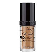 L.A. Girl - Pro Coverage Liquid Foundation, 0.95 Fluid Ounce L.A. Girl - Pro Coverage Liquid Foundation, 0.95 Fluid Ounce