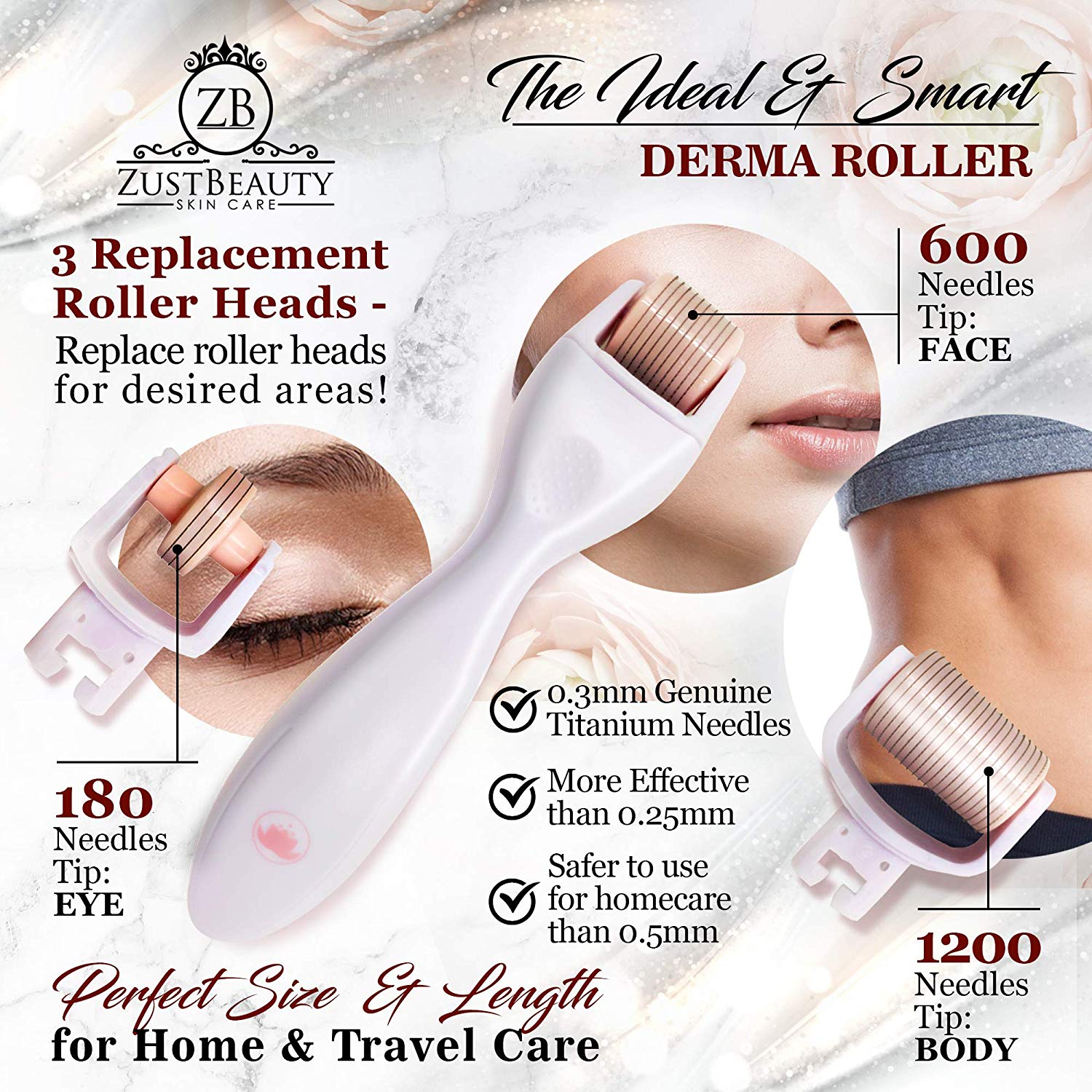 Derma Roller Kit- ZustBeauty Derma Roller Kit- ZustBeauty