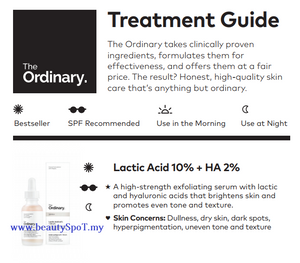 The Ordinary Lactic Acid 10% + Ha 2%