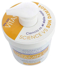 Load image into Gallery viewer, Advanced Clinicals Vitamin C Cream. ( cap broken from the side )