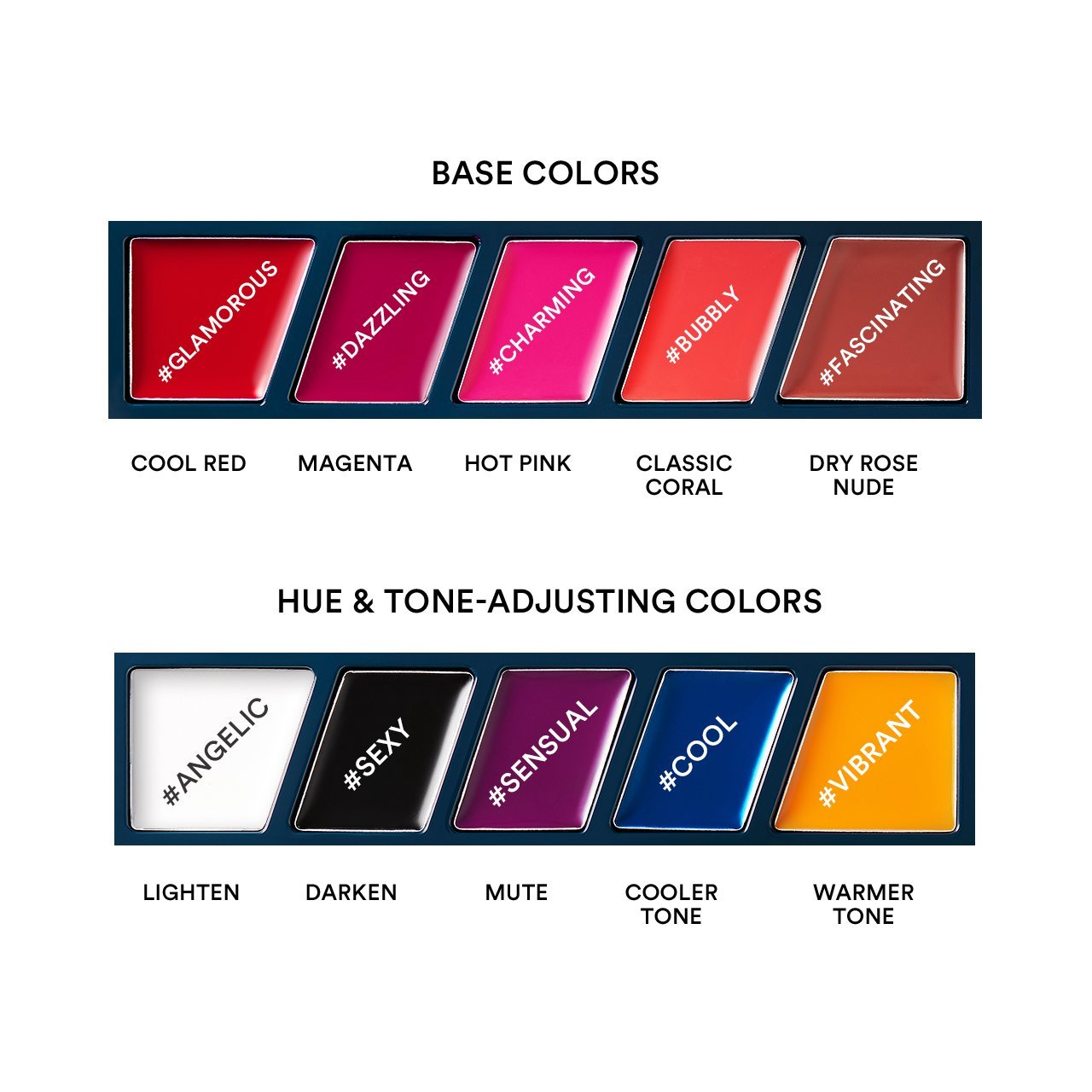 PONY EFFECT Customizing Lip Palette 11g, 0.38 Ounces, Lip color, Lip makeup, 10 Color Create Customizing Colors, With Dual Lip Brush PONY EFFECT Customizing Lip Palette 11g, 0.38 Ounces, Lip color, Lip makeup, 10 Color Create Customizing Colors, With Dual Lip Brush