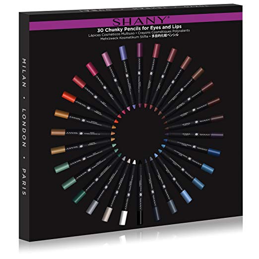 SHANY Multi-Use 30 Colors Chunky Pencil Set, Multi ( SOLD AS SINGLES) SHANY Multi-Use 30 Colors Chunky Pencil Set, Multi ( SOLD AS SINGLES)
