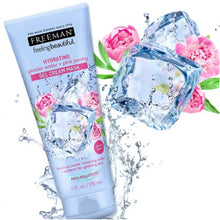 Load image into Gallery viewer, Freeman Hydrating Gel Cream Facial Mask, Moisturizing, Softening, and Calming Beauty Face Mask with Glacier Water and Pink Peony, 6 oz