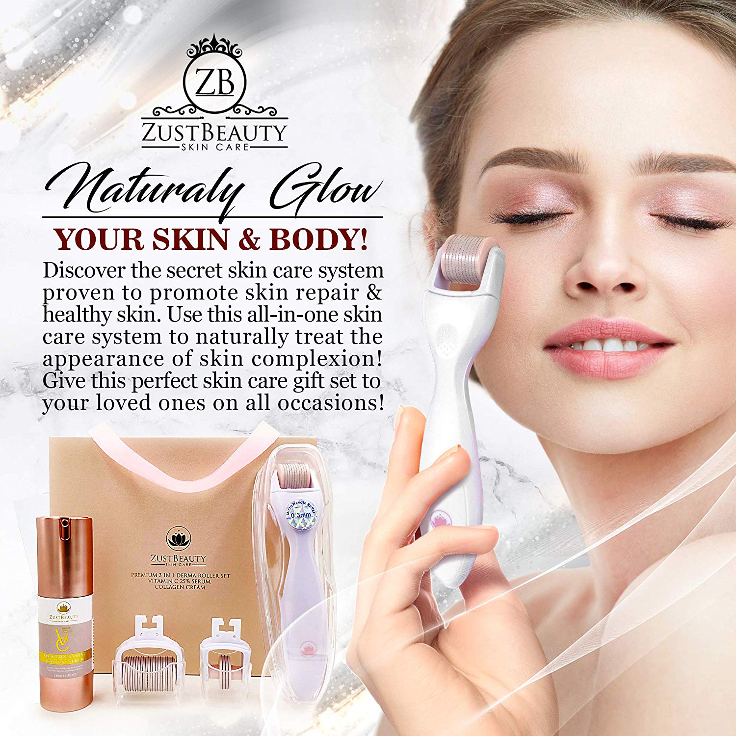 Derma Roller Kit- ZustBeauty Derma Roller Kit- ZustBeauty