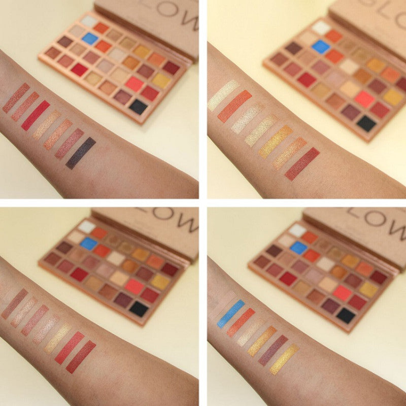 Makeup Revolution Glow Heatwave Eyeshadow Palette Makeup Revolution Glow Heatwave Eyeshadow Palette