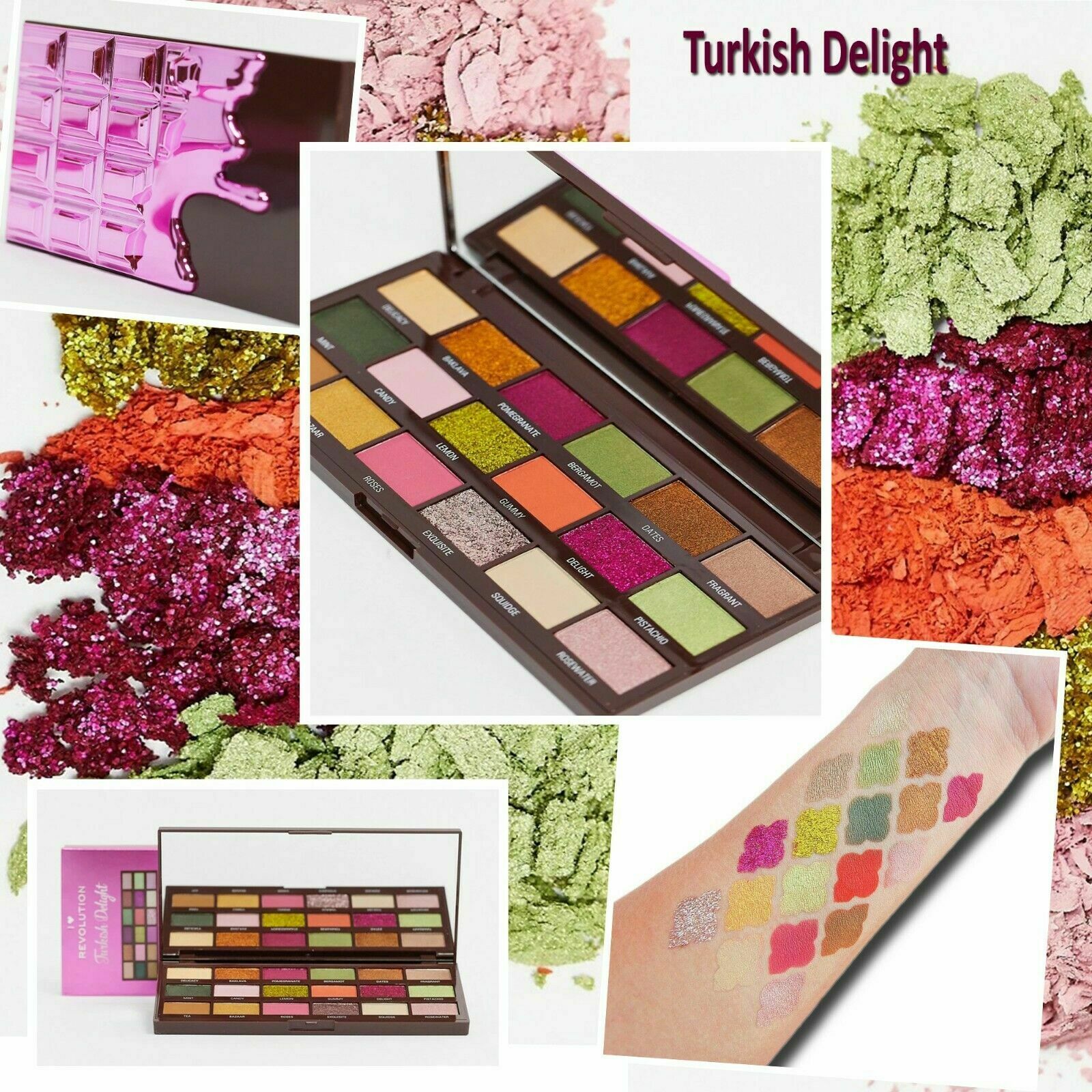 Turkish Delight Chocolate Palette Turkish Delight Chocolate Palette